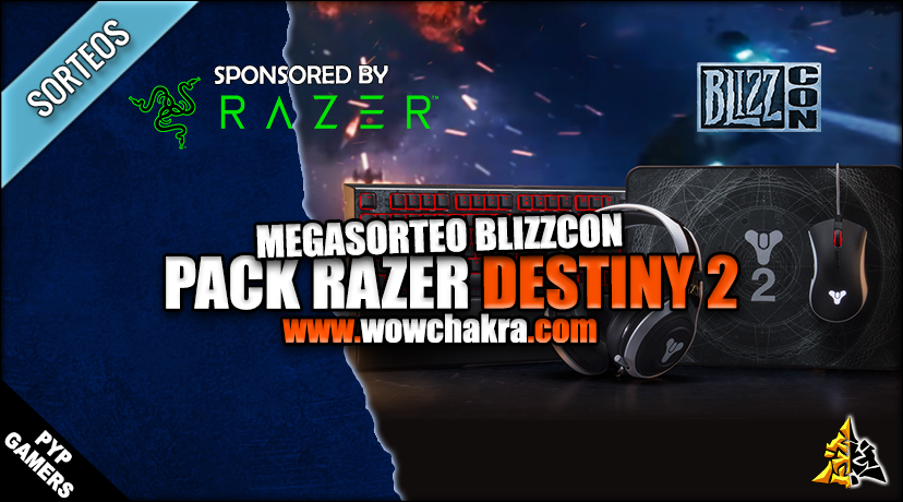 Sorteo 1x Pack Razer Destiny 2