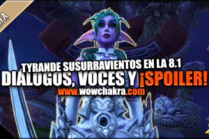 Spoilers de Tyrande Susurravientos en Battle for Azeroth