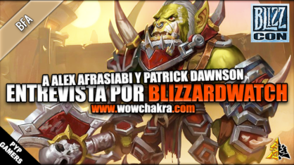 Entrevista de Blizzard Watch en BlizzCon 2018