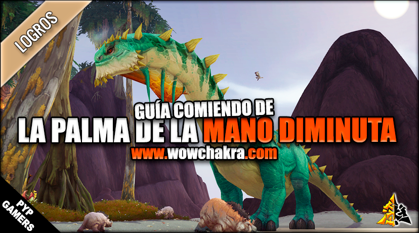 Guia Logro Comiendo de la palma de mi mano diminuta