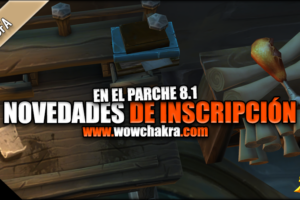 Novedades de Inscripción en el Parche 8.1
