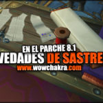 Novedades de Sastrería en el Parche 8.1