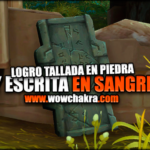 Guia Logro Tallada en piedra y escrita en sangre