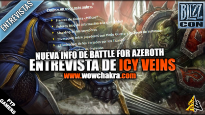 Entrevista de Icy Veins en BlizzCon 2018