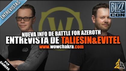 Entrevista de Taliesin & Evitel en BlizzCon 2018