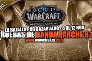 Pruebas de Banda de Battle for Azeroth