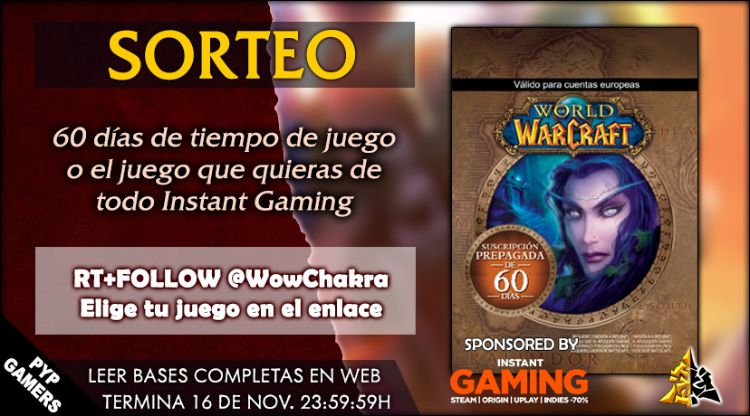 Sorteo 11 Instant Gaming