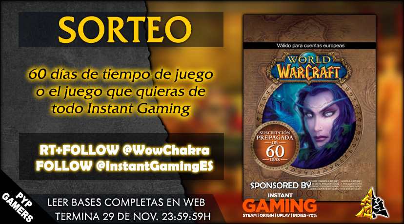 Sorteo 12 Instant Gaming