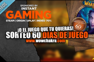 Sorteo 60 días de juego Instant Gaming