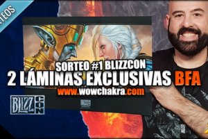 Sorteo Laminas BlizzCon 2018 BFA