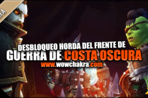 Desbloqueo Frente de Guerra Costa Oscura Horda