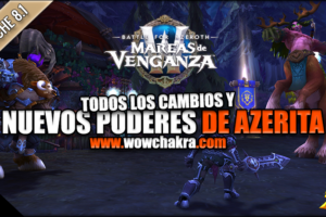 Poderes de Azerita Parche 8.1