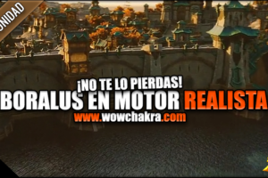Boralus recreado en un motor hiperrealista