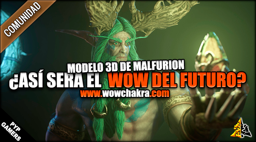 Modelo 3D Malfurion