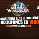 Correcciones en vivo de World of Warcraft