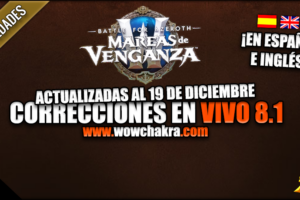 Correcciones en vivo de World of Warcraft