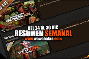 Resumen semanal wowchakra