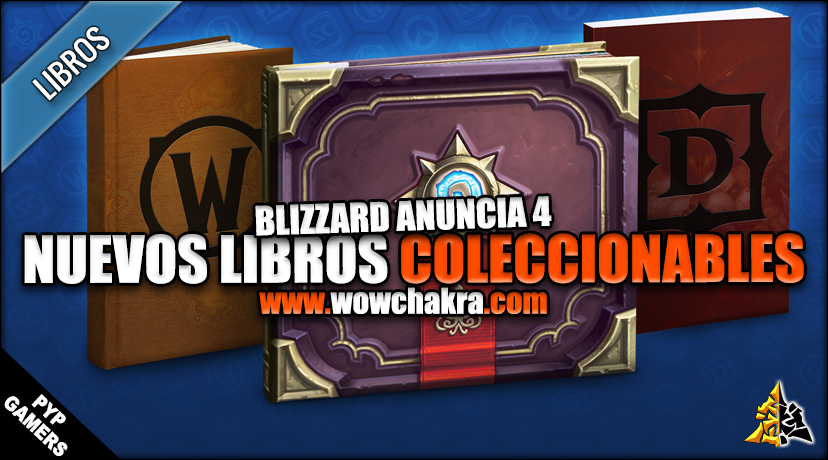 Cuatro nuevos libros coleccionables de Blizzard