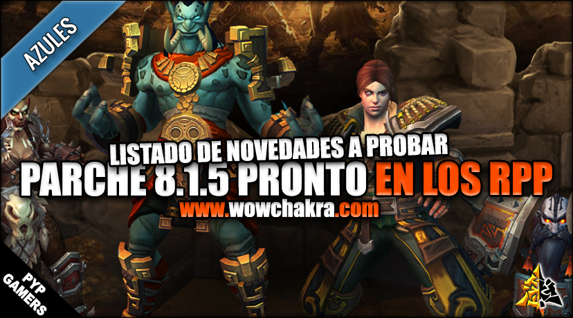 El Parche 8.1 llega pronto a los RPP