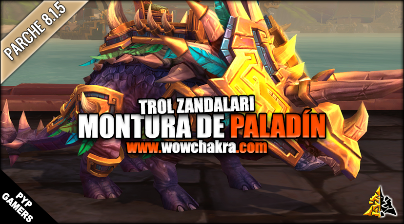Montura Paladín Trol Zandalari