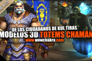 Nuevos modelo 3D de Totems de Ciudadanos de Kul Tiras
