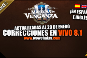 Correcciones en vivo de World of Warcraft