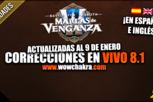 Correcciones en vivo de World of Warcraft