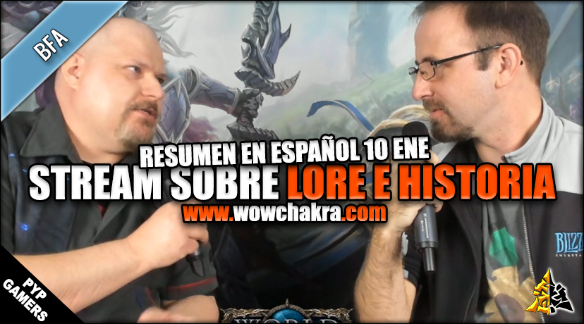 Directo sobre Lore con los devs 10 Enero