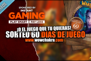 Sorteo 60 días de World of Warcraft Instant Gaming
