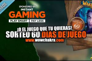 Sorteo 60 días de juego Instant Gaming