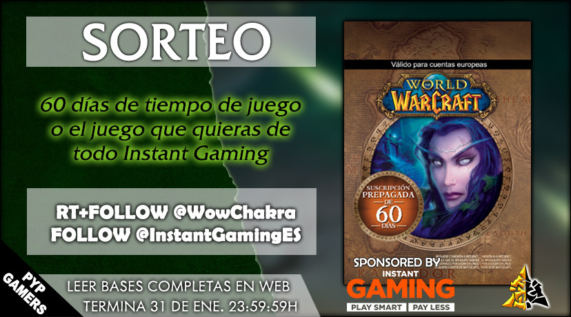 Sorteo 16 Instant Gaming