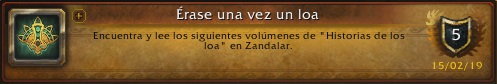 Guía Logro Érase una vez un loa