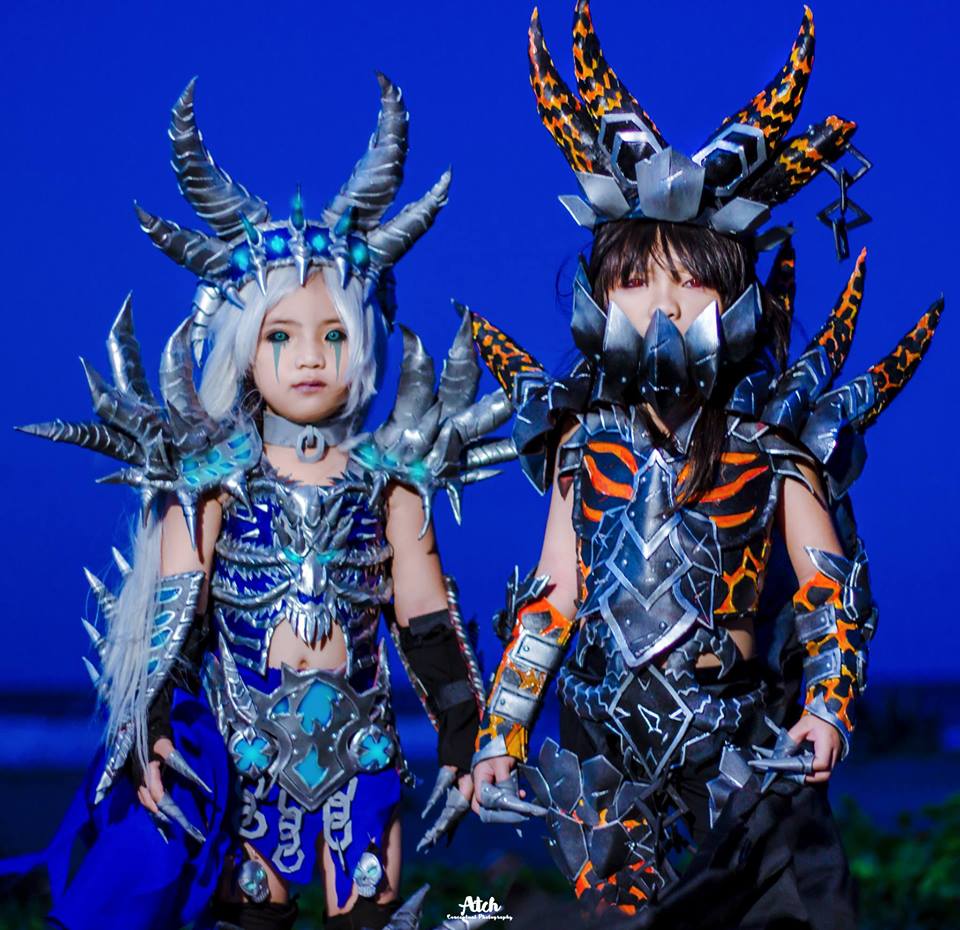Cosplay de World of Warcraft por Chibi Sisters