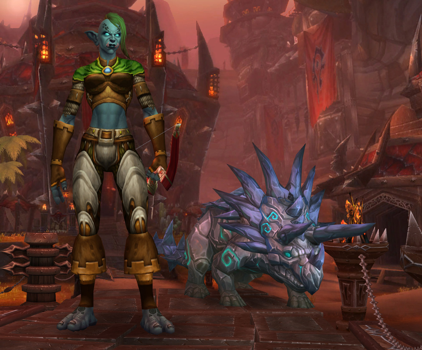 Mascotas iniciales de Cazador Trol Zandalari y Ciudadano de Kul Tiras