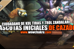 Mascotas iniciales de Cazador Trol Zandalari y Ciudadano de Kul Tiras