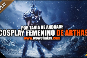 Cosplay de Arthas por Tania Andrade