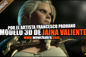Modelo 3D Jaina