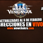 Correcciones en vivo de World of Warcraft