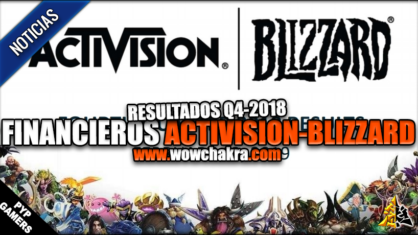 Activision Blizzard Resultados Q4 2018