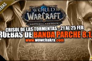 Pruebas de Banda de Battle for Azeroth