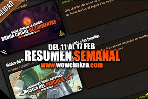 Resumen semanal wowchakra
