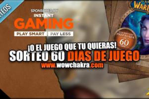 Sorteo 60 días de World of Warcraft Instant Gaming