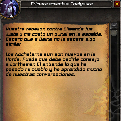 Primera Arcanista Thalyssra