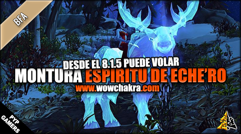 Montura Eche'ro voladora