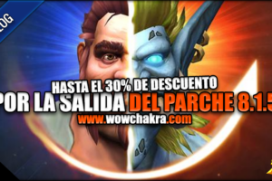 Descuentos por la salida del Parche 8.1.5
