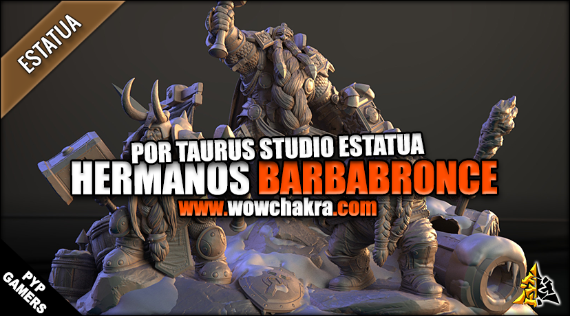 Estatua hermanos Barbabronce
