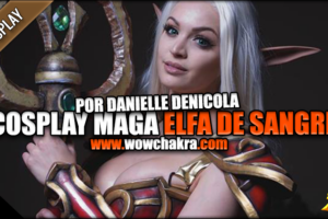 Cosplay Maga Elfa de Sangre Danielle DeNicola