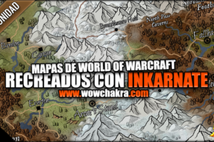 Mapas de WoW recreados con Inkarnate