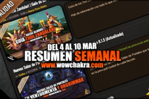 Resumen semanal wowchakra