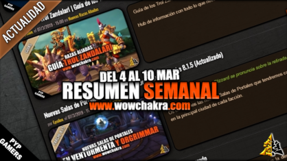 Resumen semanal wowchakra